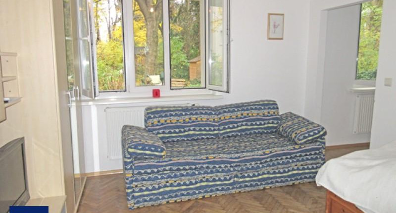 Günstige, unbefristete Garconniere mit Garten im 19. Bezirk