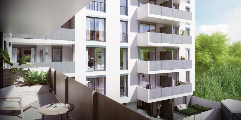 Provisionsfreie 2-Zimmer-Wohnung mit Garten als Erstbezug
