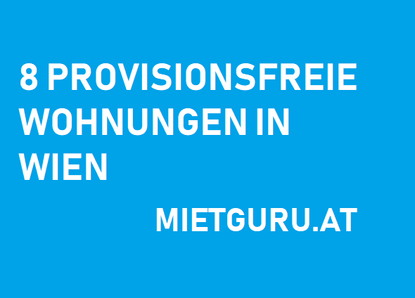 8 provisionsfreie Wohnungen in Wien