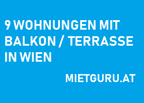 9 Wohnungen mit Balkon oder Terrasse