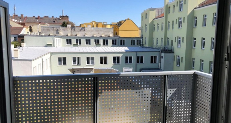 Schöne 2-Zimmer-Neubauwohnung mit Balkon direkt bei U4