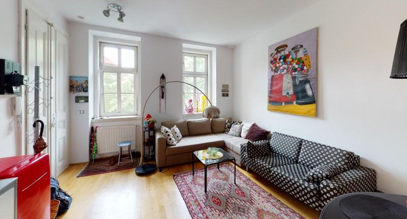 Möblierte 2-Zimmer-Altbauwohnung 1050 Wien