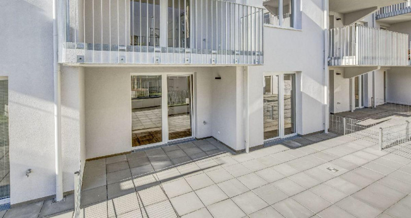 Moderne 2-Zimmer-Wohnung mit großer Terrasse