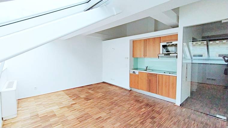Helle 2-Zimmer DG-Wohnung am Donaukanal