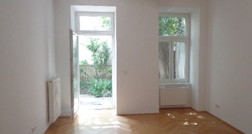 Günstige Altbauwohnung mit Garten in zentraler Lage