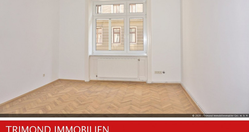Unbefristete 2-Zimmer-Altbauwohnung günstig zu mieten