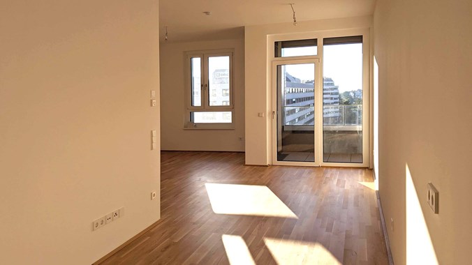 PROVISIONSFREI: 1-Zimmerwohnung mit Loggia – ERSTBEZUG