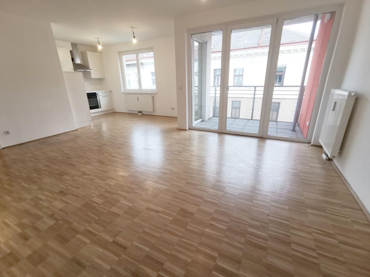 NUR 750€: Großartige 2-Zimmer-Wohnung mit Loggia nahe Augarten