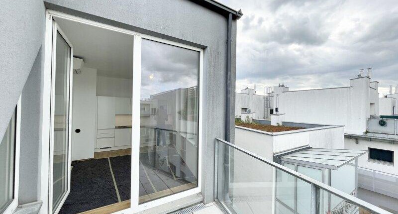 Moderne 3-Zimmer-Dachgeschosswohnung mit Terrasse in 1220 Wien!
