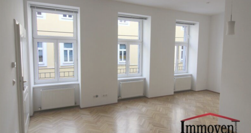 Schöne 3-Zimmer-Altbauwohnung mit Balkon in Wien 7., Neubau