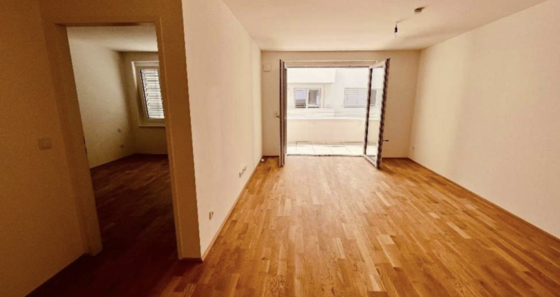 2-Zimmer-Wohnung mit Terrasse in der Hallergasse