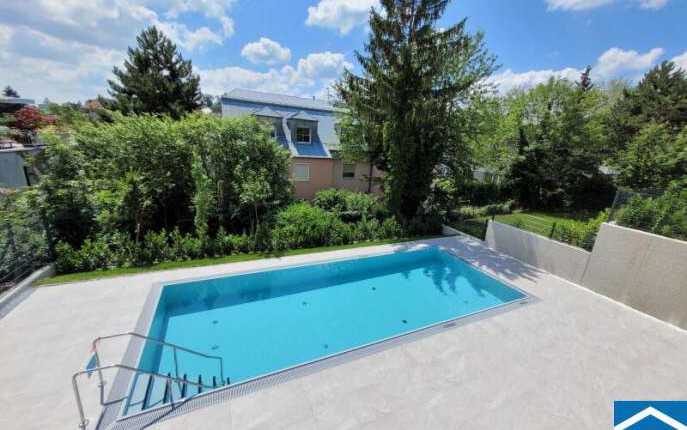 3-Zimmer-Wohnung mit Pool & Eigengarten in der Gemeindeberggasse!
