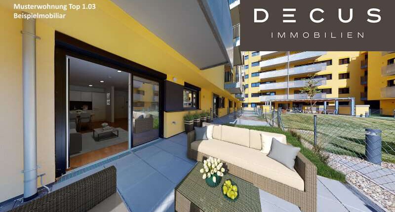 1.5-Zimmer-Gartenwohnung in der Leopoldauer Straße